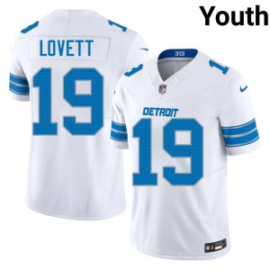 Dominic Lovett 2026-27 The Pride #19 Youth White Jersey 211170-356
