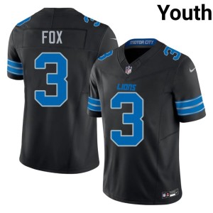 Jack Fox DL Black Player #3 Youth Jersey 145199-917