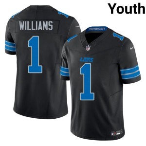 Jameson Williams Youth #1 Black One Pride 2026-27 Jersey 171773-170