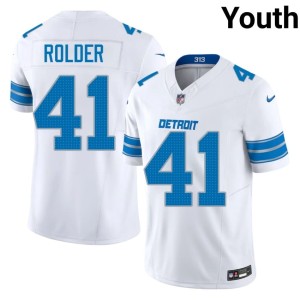 Jimmy Rolder #41 Game White Youth The Pride Jerseys 302767-508
