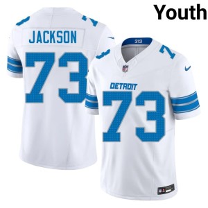 Jonah Jackson #73 Defend the Den White 2026-27 Youth Jerseys 362516-500
