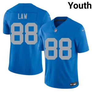 Kendrick Law Defend the Den Youth Alternate #88 Stitched Blue Jerseys 609554-429