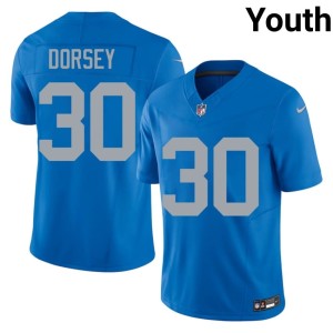 Khalil Dorsey Youth Blue 2026-27 Silver Rush Alternate #30 Jersey 966451-932