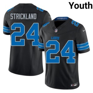 Loren Strickland DET Youth NIL Black #24 Jerseys 887650-333