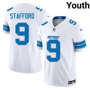 Matthew Stafford #9 Youth White 2026-27 One Pride Jersey 382337-938