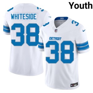 Nick Whiteside DL White Football #38 Youth Jerseys 505495-113