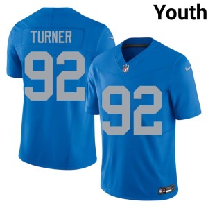 Payton Turner #92 Blue Youth DL 2026-27 Alternate Jersey 825873-620