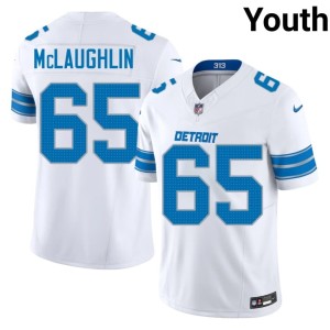 Seth McLaughlin White DET Lions NFL #65 Youth Jersey 924390-653