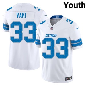 Sione Vaki Youth White #33 Defend the Den 2026 Jerseys 648857-924