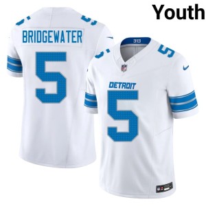 Teddy Bridgewater Silver Rush White #5 Replica Youth Jersey 762334-467