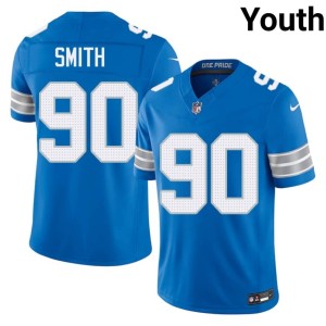 Chris Smith Blue DL #90 Youth 2026 Jersey 260323-132