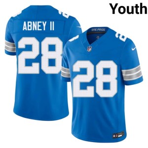 Keith Abney II Blue #28 Youth One Pride Embroidery Jerseys 908416-819