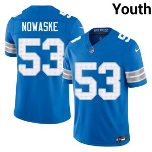 Trevor Nowaske Youth #53 Blue NIL Silver Rush Jerseys 411043-480