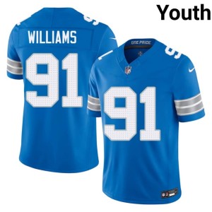 Tyleik Williams Youth One Pride Blue #91 2026 Jerseys 808926-116