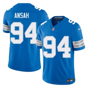 Ziggy Ansah DET #94 Men's Player Blue Jersey 945923-209